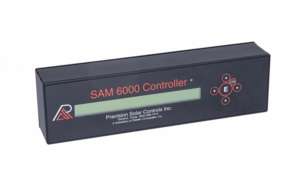 Program your SAM-R and run diagnostics with the hand-held controller